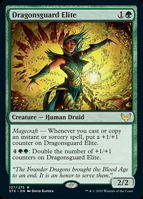 Dragonsguard Elite (Strixhaven) Near Mint Foil