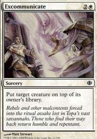 Excommunicate (Shards of Alara) Near Mint Foil