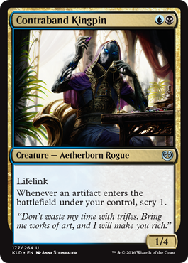 Contraband Kingpin (Kaladesh) Near Mint Foil