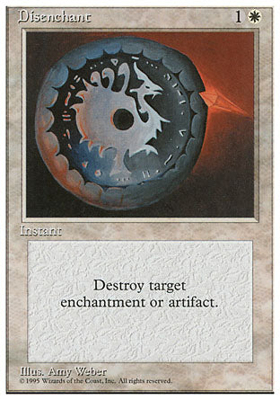 Disenchant (4th Edition) Light Play
