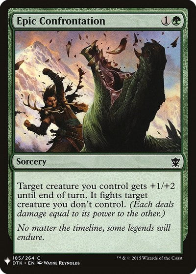 Epic Confrontation (Mystery Booster) Near Mint