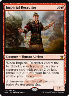 Imperial Recruiter (Masters 25) Near Mint