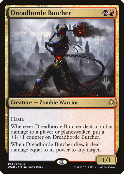 Dreadhorde Butcher (Promo Pack) Near Mint