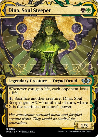 Dina, Soul Steeper (Halo Foil) (March of the Machine: Multiverse Legends) Near Mint
