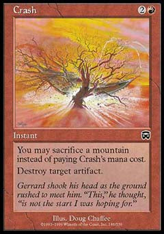 Crash (Mercadian Masques) Near Mint