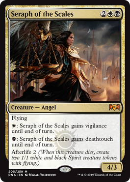 Seraph of the Scales (Ravnica Allegiance) Near Mint Foil