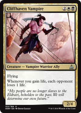Cliffhaven Vampire (Oath of the Gatewatch) Near Mint