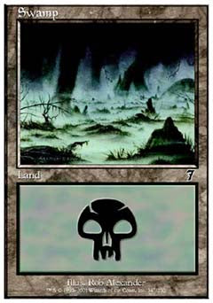 Swamp (346) (7th Edition) Near Mint Foil