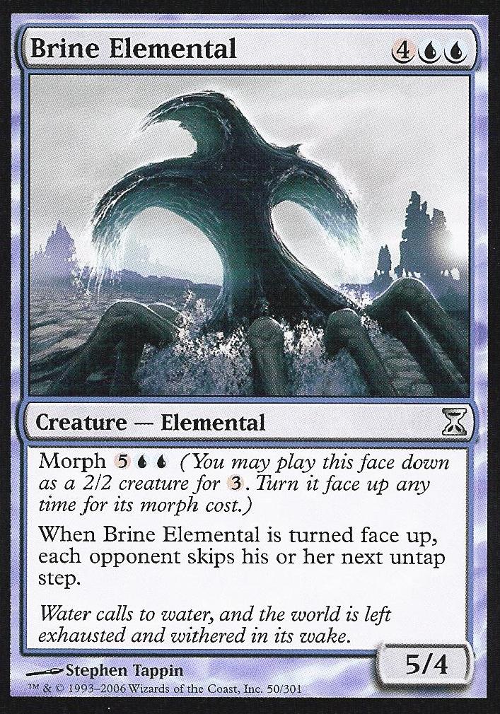 Brine Elemental (Time Spiral) Near Mint Russian