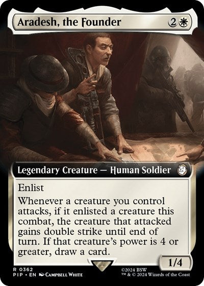 Aradesh, the Founder (Extended Art) (Universes Beyond: Fallout) Near Mint