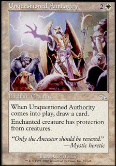 Unquestioned Authority (Judgment) Near Mint Foil