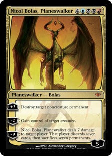 Nicol Bolas, Planeswalker (Conflux) Near Mint