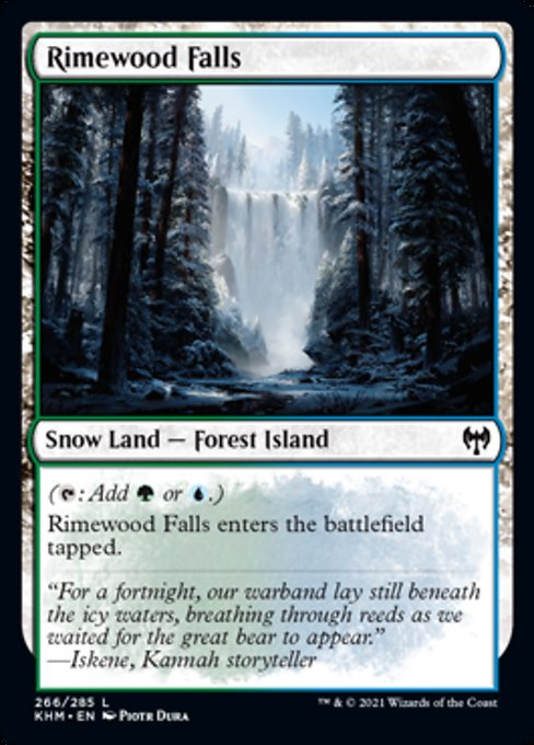 Rimewood Falls (Kaldheim) Near Mint