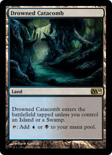 Drowned Catacomb (Magic 2010 Core Set) Near Mint Foil