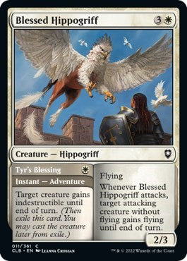Blessed Hippogriff (Commander Legends: Battle for Baldur's Gate) Near Mint Foil