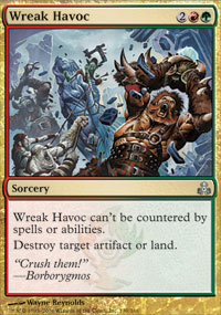 Wreak Havoc (Guildpact) Near Mint Foil