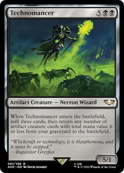 Technomancer (Surge Foil) (Universes Beyond: Warhammer 40K) Near Mint