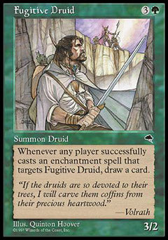 Fugitive Druid (Tempest) Light Play Chinese