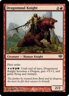 Dragonsoul Knight (Conflux) Near Mint Foil