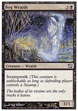 Bog Wraith (9th Edition) Near Mint Foil