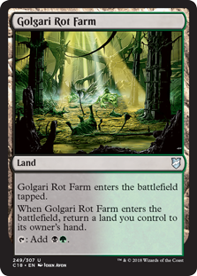Golgari Rot Farm (Commander 2018) Near Mint