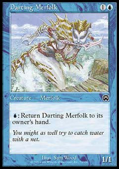 Darting Merfolk (Mercadian Masques) Near Mint
