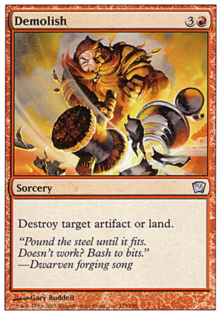 Demolish (9th Edition) Near Mint Russian