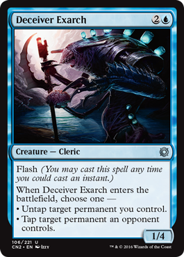Deceiver Exarch (Conspiracy: Take the Crown) Near Mint