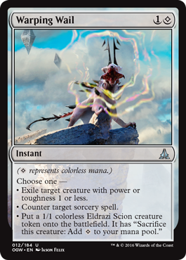 Warping Wail (Oath of the Gatewatch) Near Mint