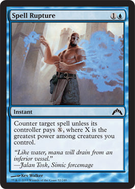 Spell Rupture (Gatecrash) Near Mint Foil