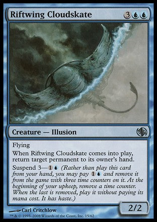 Riftwing Cloudskate (Duel Decks: Jace vs Chandra) Near Mint Japanese