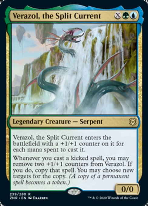Verazol, the Split Current (Zendikar Rising) Near Mint