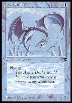Azure Drake (Legends) Light Play