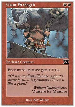 Giant Strength (Classic 6th Edition) Light Play