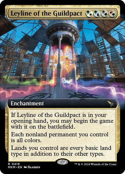 Leyline of the Guildpact (Extended Art) (Murders at Karlov Manor) Near Mint