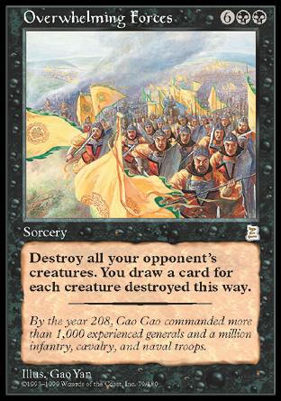 Overwhelming Forces (Portal Three Kingdoms) Near Mint Chinese