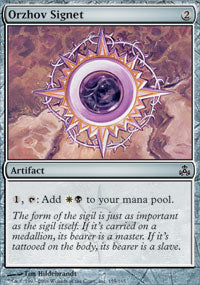 Orzhov Signet (Guildpact) Near Mint