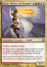 Razia, Boros Archangel (Ravnica) Light Play