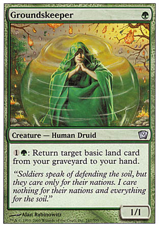 Groundskeeper (9th Edition) Near Mint Foil