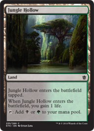 Jungle Hollow (Khans of Tarkir) Near Mint Foil
