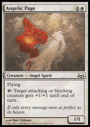 Angelic Page (Duel Decks: Divine vs Demonic) Near Mint
