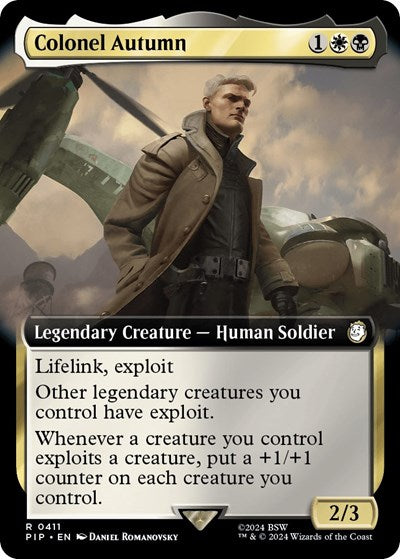Colonel Autumn (Extended Art) (Universes Beyond: Fallout) Near Mint