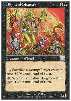 Blighted Shaman (Classic 6th Edition) Near Mint