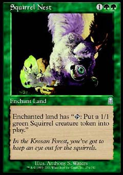 Squirrel Nest (Odyssey) Light Play Foil