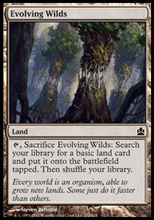 Evolving Wilds (Commander) Near Mint