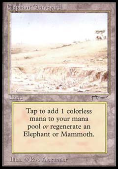 Elephant Graveyard (Arabian Nights) Near Mint