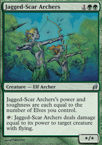 Jagged-Scar Archers (Lorwyn) Near Mint