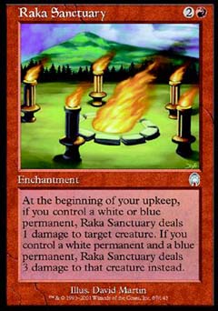 Raka Sanctuary (Apocalypse) Near Mint Foil