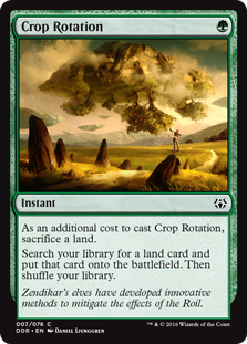 Crop Rotation (Duel Decks: Nissa vs Ob Nixilis) Near Mint