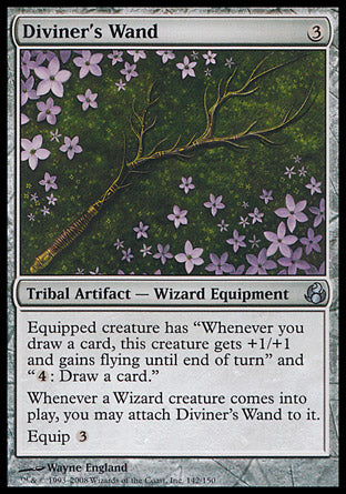 Diviner's Wand (Morningtide) Near Mint Foil